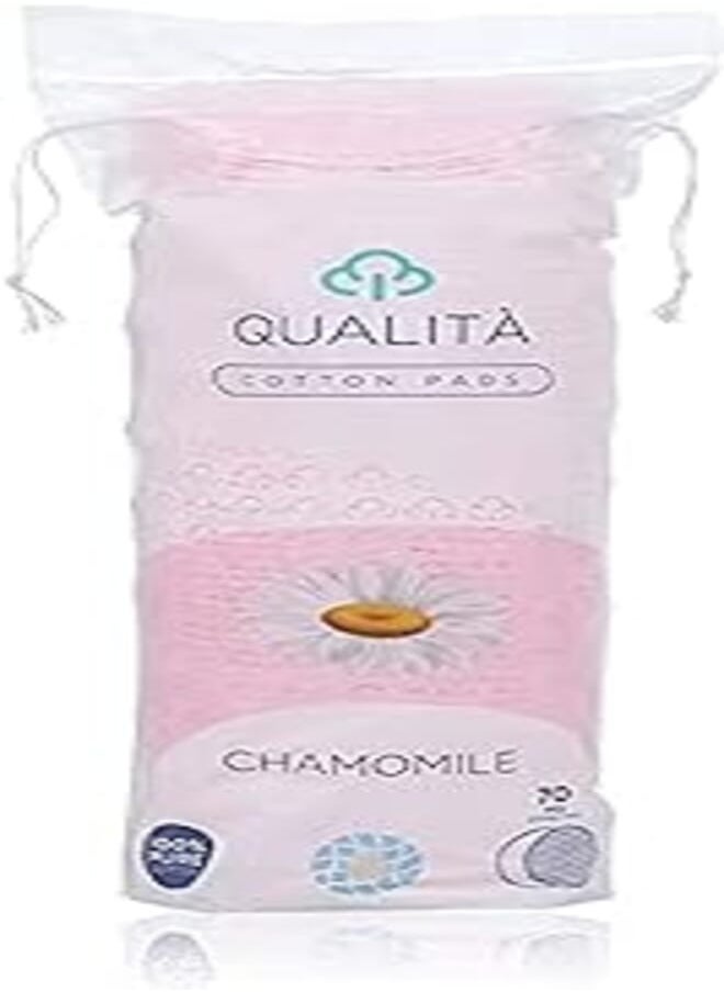 QUALITA Double-Face Round Cotton Pads with Chamomile - 70 Pieces - pzsku/Z2524D4232223ECBBE15FZ/45/_/1717887490/f4177d29-82b8-47c0-b31d-9e86f9d4ab76