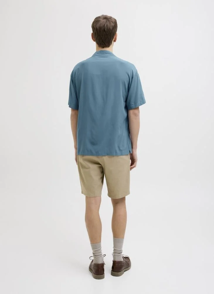 JJ Rebel solid Regular Fit shirt