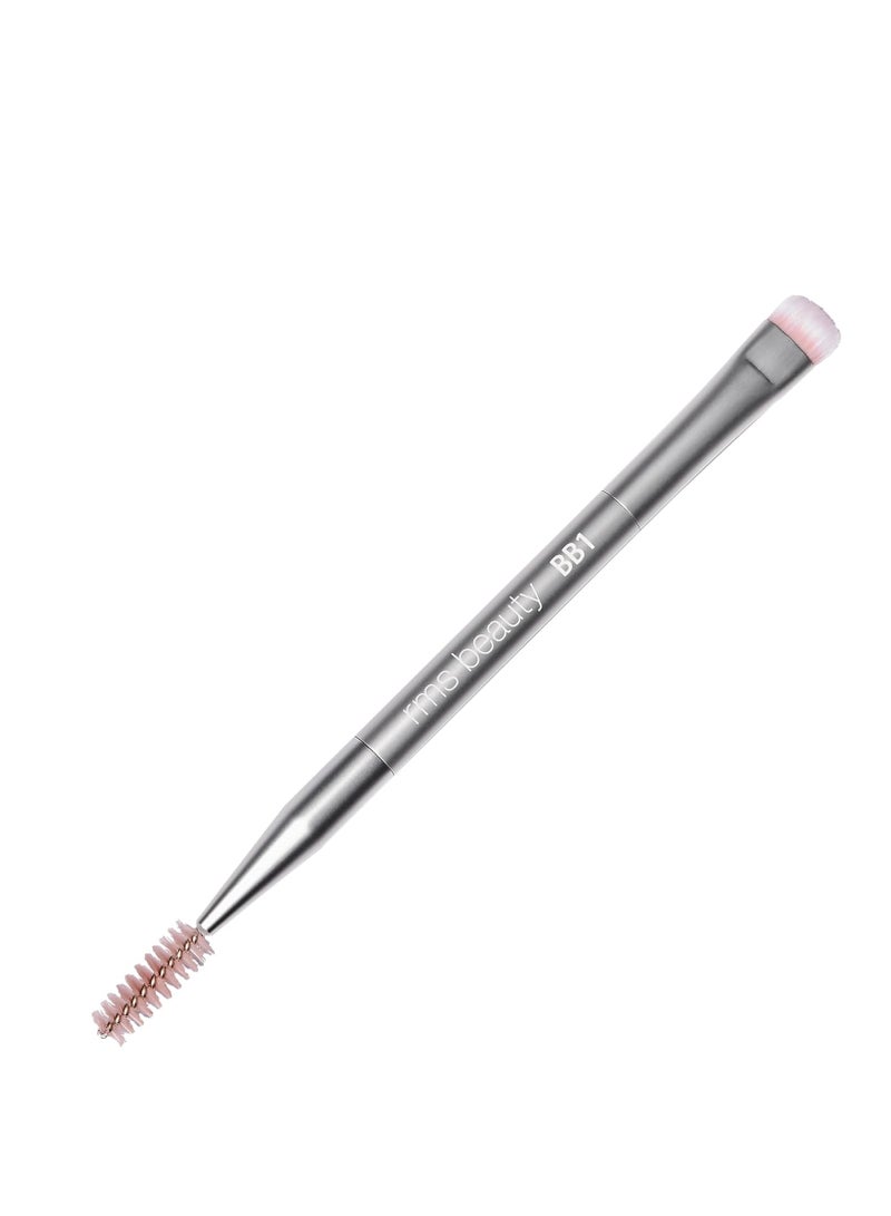 RMS Beauty RMS Beauty Back2Brow Brush - Eyebrow Makeup Brush with Spoolie, Eyebrow Brush, Make Up Brush, Brow Brushes for Eyebrows, Eyebrow Pencil Powder Brush - Image 1