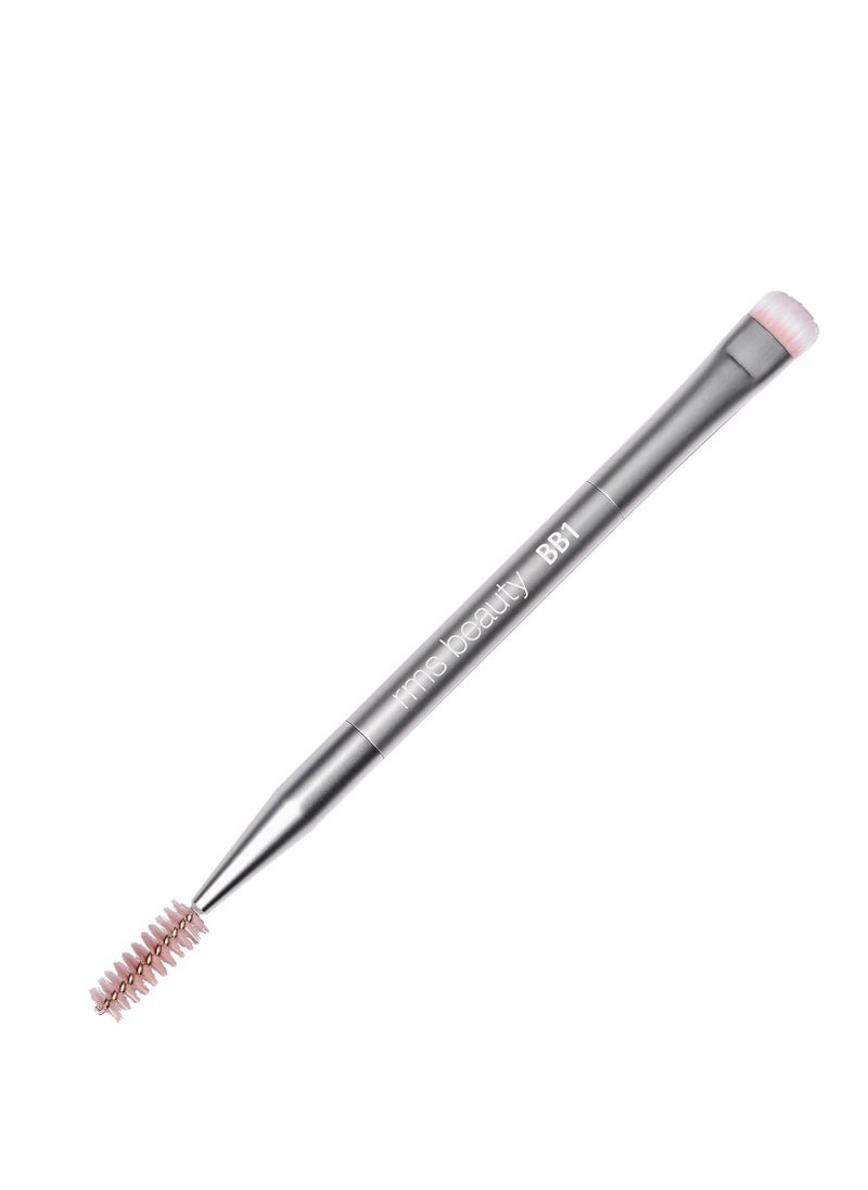 RMS Beauty RMS Beauty Back2Brow Brush - Eyebrow Makeup Brush with Spoolie, Eyebrow Brush, Make Up Brush, Brow Brushes for Eyebrows, Eyebrow Pencil Powder Brush  - Image 1