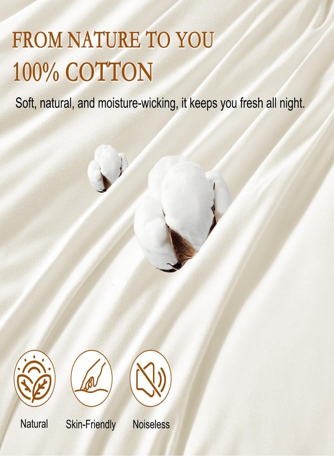 YOUR MOON Natural Wool Pillow Queen Size, Luxury Australian Wool & Microfiber Fill, Medium Soft Support Breathable Bed Pillow for Sleeping, 100% Cotton Cover, Natural Wool Pillows (Off White) - Image 3