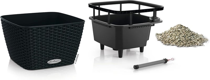 Lechuza BACINO Cottage graphite black 15468 - Image 3