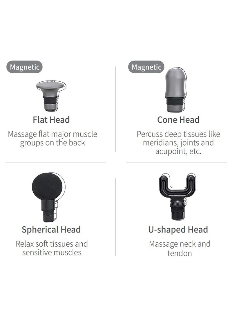 KiCA Kica Massage Gun for Athletes Portable Small-Deep Tissue for Body Arms Back Muscle Massager Relief Gem - Image 5