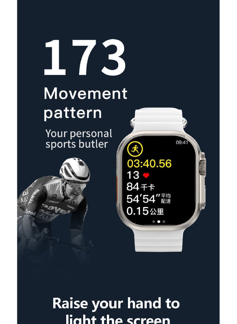 General H16-DUltra smart watch, with various dials, Bluetooth calling, message notifications, step counting, multi-sports functions, offline payment, heart rate, and blood oxygen.  - Image 5