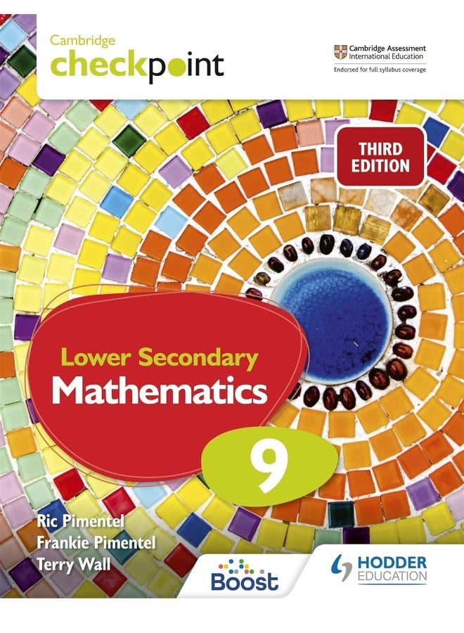 Cambridge Checkpoint Lower Secondary Mathematics Student's Book 9 : Third Edition - Image 1