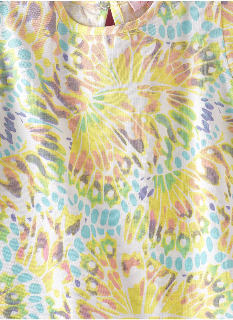 Jelliene Sunshine Squad: Girls' Breezy Cotton Tees Playful Prints & Summer Fun  - Image 3