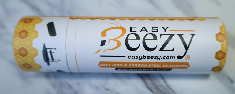 Easy Beezy Cast Iron and Carbon steel Cookware Seasoning (2.2 Net Wt./2.6 Fluid oz.) - Image 3