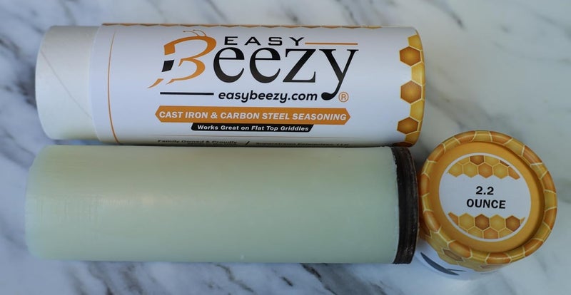 Easy Beezy Cast Iron and Carbon steel Cookware Seasoning (2.2 Net Wt./2.6 Fluid oz.) - Image 5