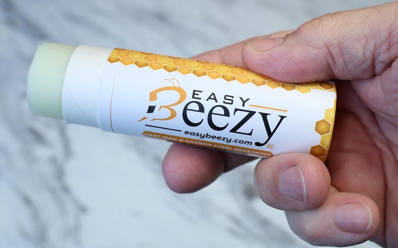 Easy Beezy Cast Iron and Carbon steel Cookware Seasoning (2.2 Net Wt./2.6 Fluid oz.) - Image 1