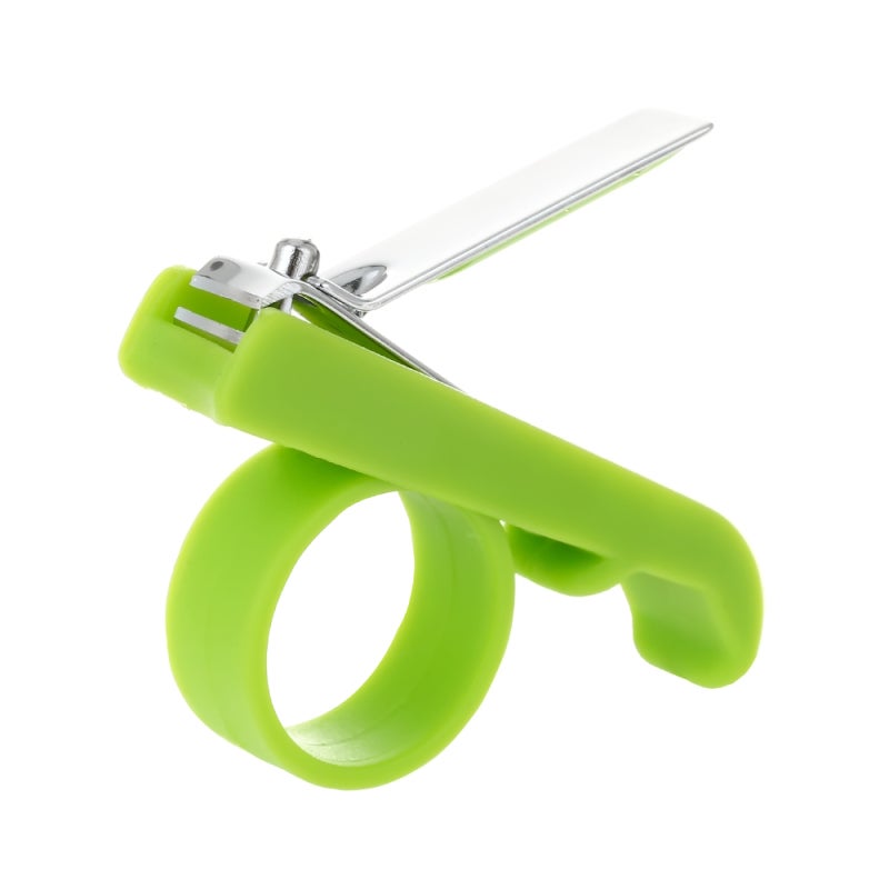 Baby Nail Clipper: 360-Degree Rotating Handle, Easy Non-Slip Grip - Curved Sharp Blades, Mini Portable Nail Trimmer for Baby Fingernail Toenail Care, Travel & Home Use - Image 1
