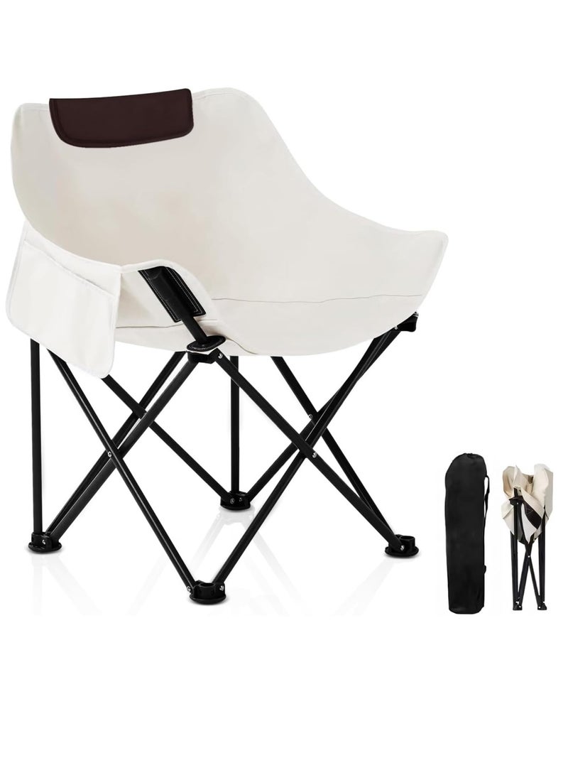 Spall Chairs Lawn Chairs Portable Chair Support, Foldable Chair Sets up in 4 Seconds, Backpacking Chair with Caring Bags, - Image 1