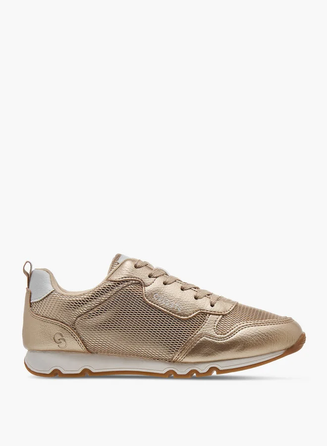 Celeste Women's Logo Detail Sneakers with Lace-Up Closure
