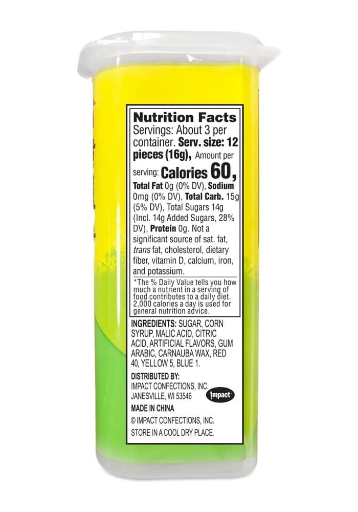 WARHEADS Extreme Sour Hard Candy Minis - 18 Pack - Image 2