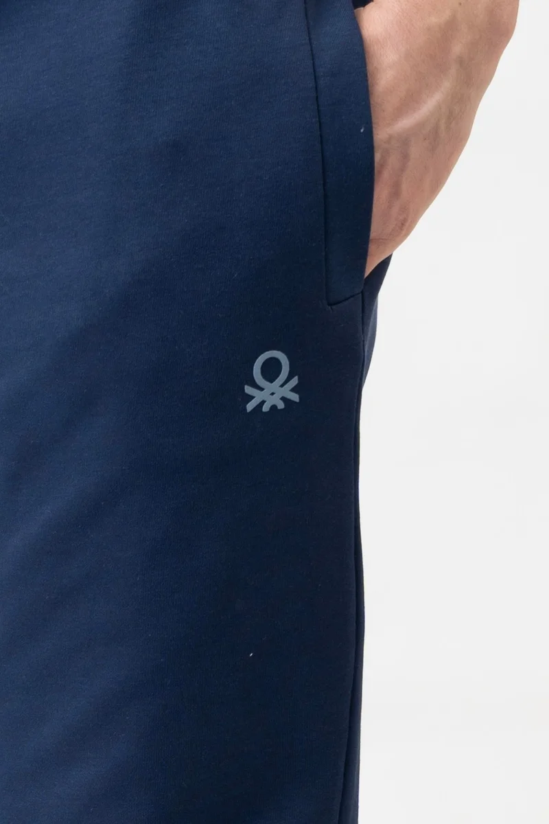 بينيتون Men's Jogger Sweatpants - Navy Blue