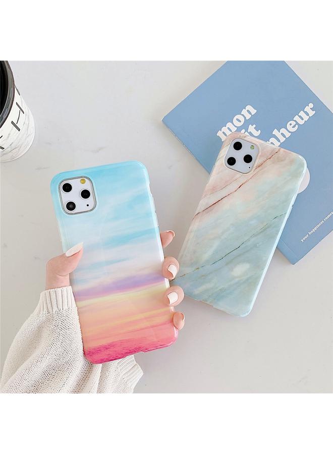 اس-توب جراب هاتف محمول من مادة TPU ناعمة رخامية IMD لهاتف iPhone 11 Pro Max - Image 5