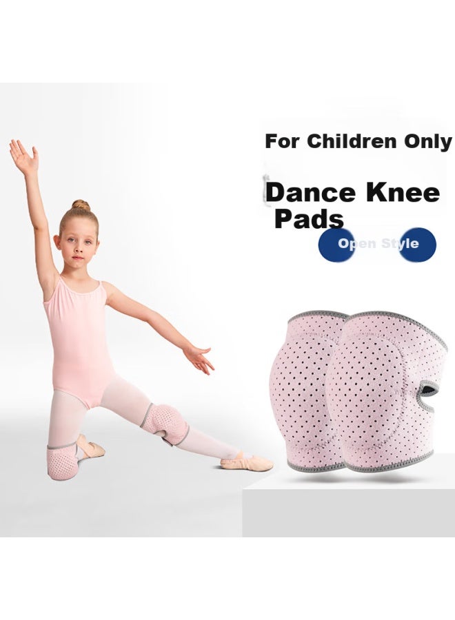 Chidong Kids Breathable Knee Pads For Sports, Jumping Rope, Basketball, Dance, Skating, Student Knee Protection, Pink - Image 2