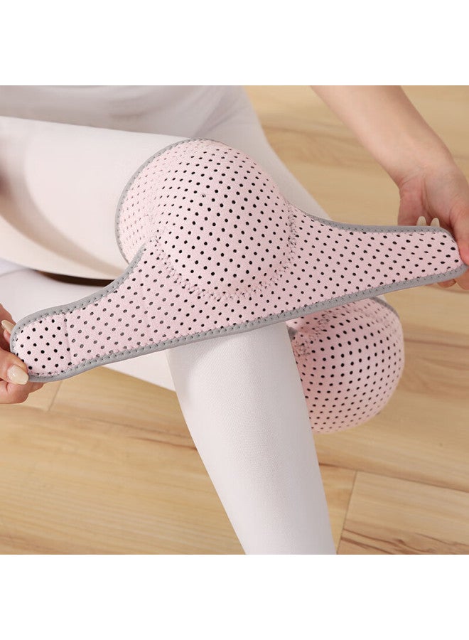 Chidong Kids Breathable Knee Pads For Sports, Jumping Rope, Basketball, Dance, Skating, Student Knee Protection, Pink - Image 3