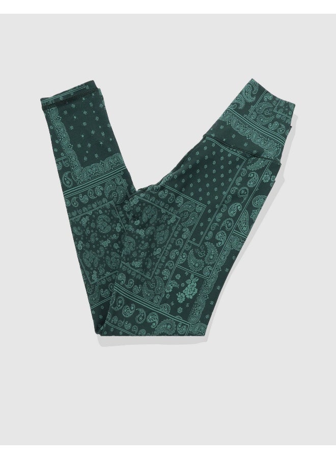 Aerie OFFLINE By Aerie Real High Waisted Crossover Legging  - Image 2