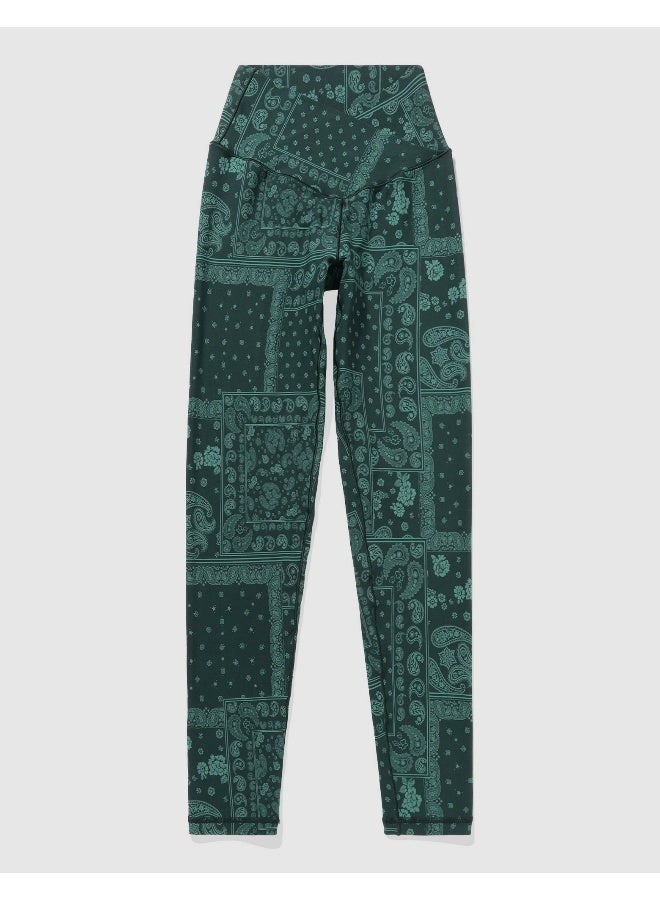 Aerie OFFLINE By Aerie Real High Waisted Crossover Legging  - Image 3