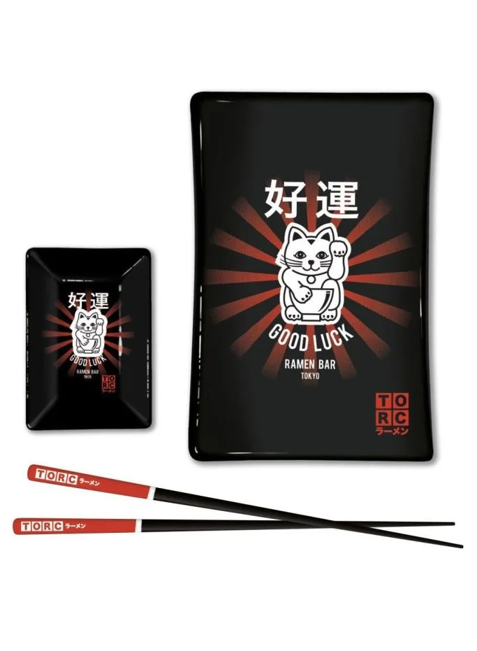 Pyramid Pyramid The Original Ramen Company Lucky Cat Sushi Set