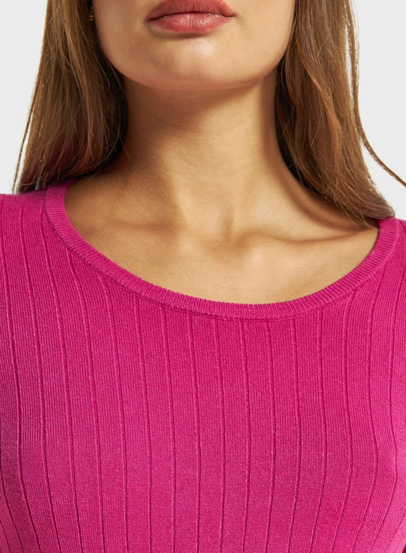 2Xtremz Round Neck Knitted Sweater