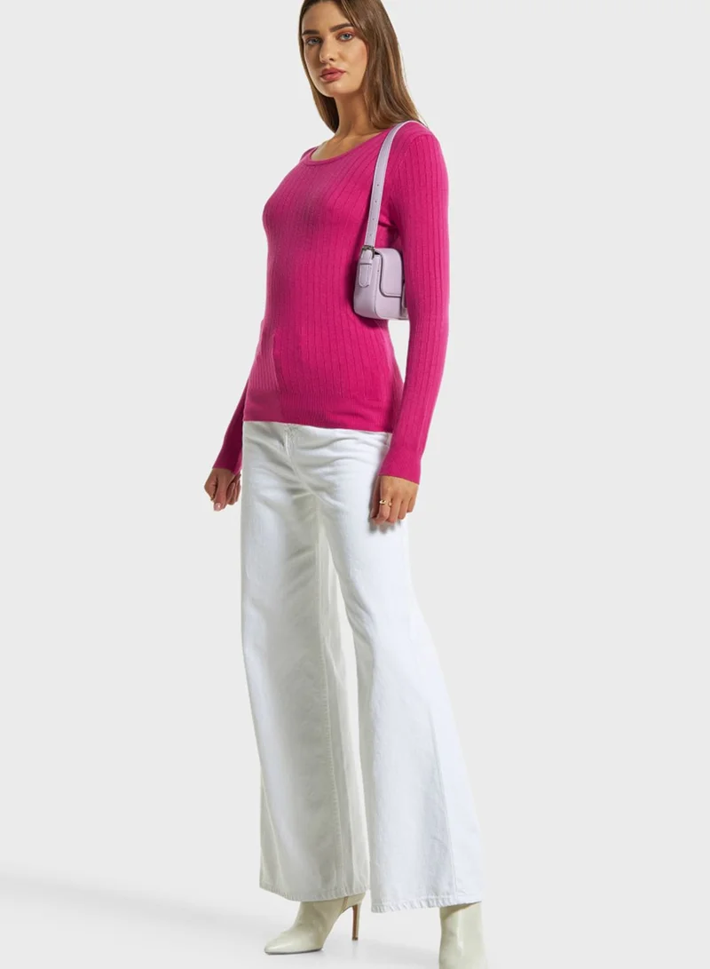 2Xtremz Round Neck Knitted Sweater