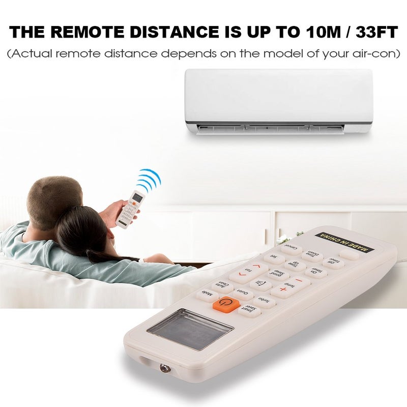 ZERONE AC Universal Remote Control Replacement for Samsung DB93-11489L DB63-02827A DB93-11115U DB93-11115K KT3X00 Air Conditioner (1) - Image 2