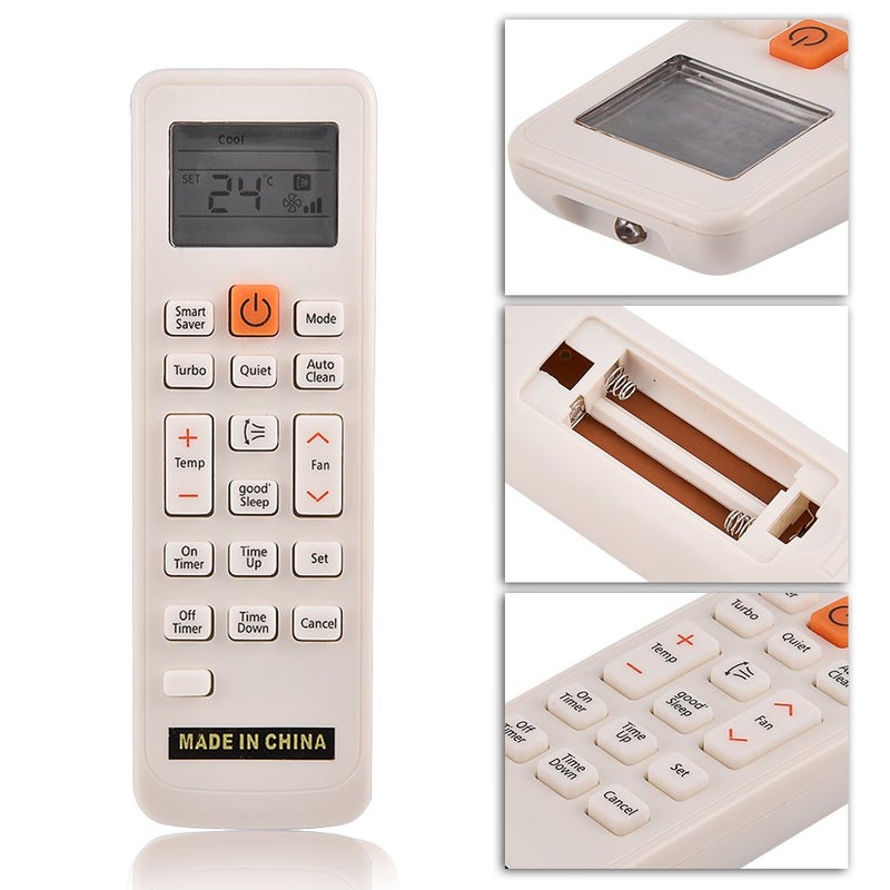 ZERONE AC Universal Remote Control Replacement for Samsung DB93-11489L DB63-02827A DB93-11115U DB93-11115K KT3X00 Air Conditioner (1) - Image 4