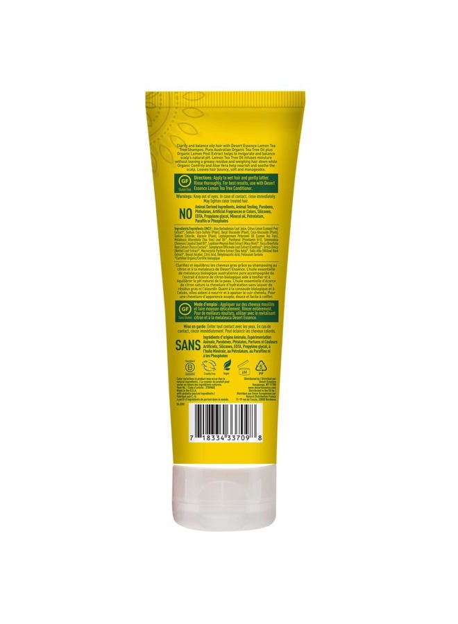 Desert Essence Lemon Tea Tree Shampoo - 8 Fl Oz - Pack Of 3 - Image 2