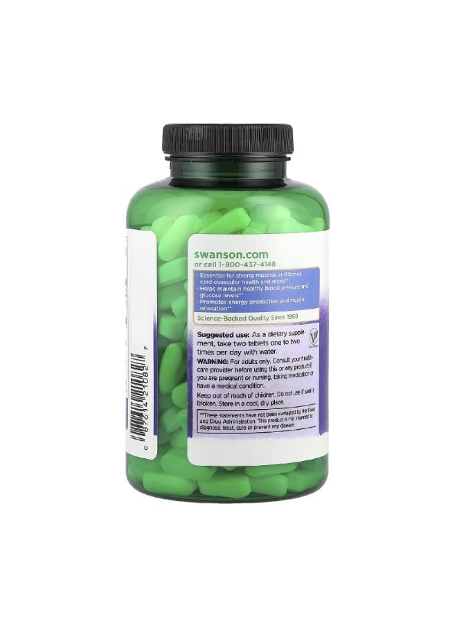 سوانسون سيترات المغنيسيوم، 240 قرصًا - Image 3