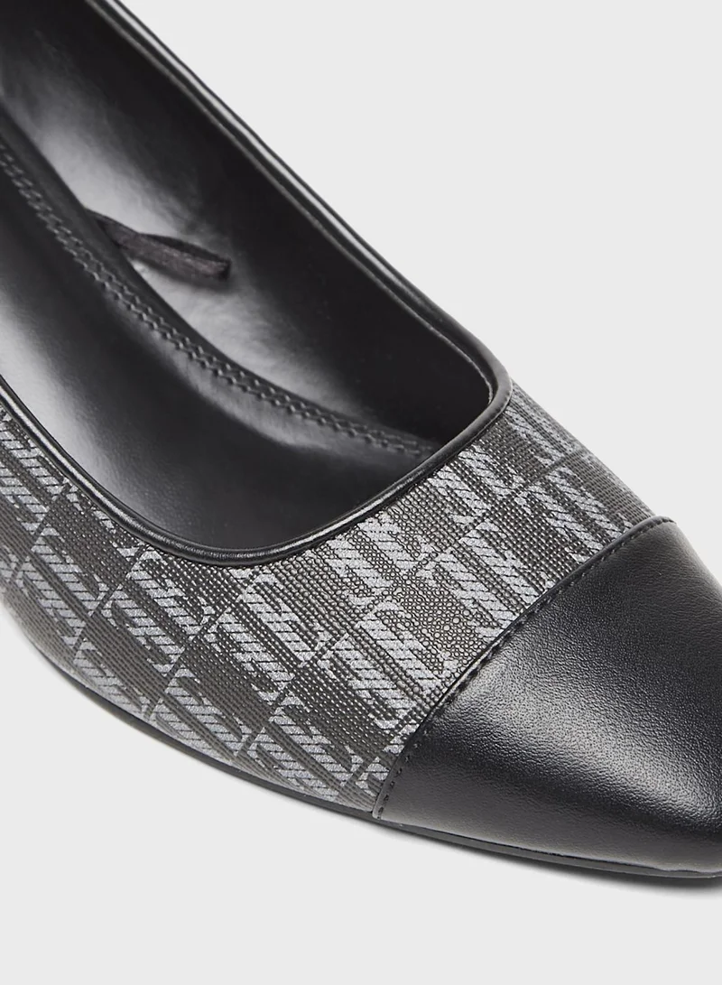 ELLE Block Heel Pumps