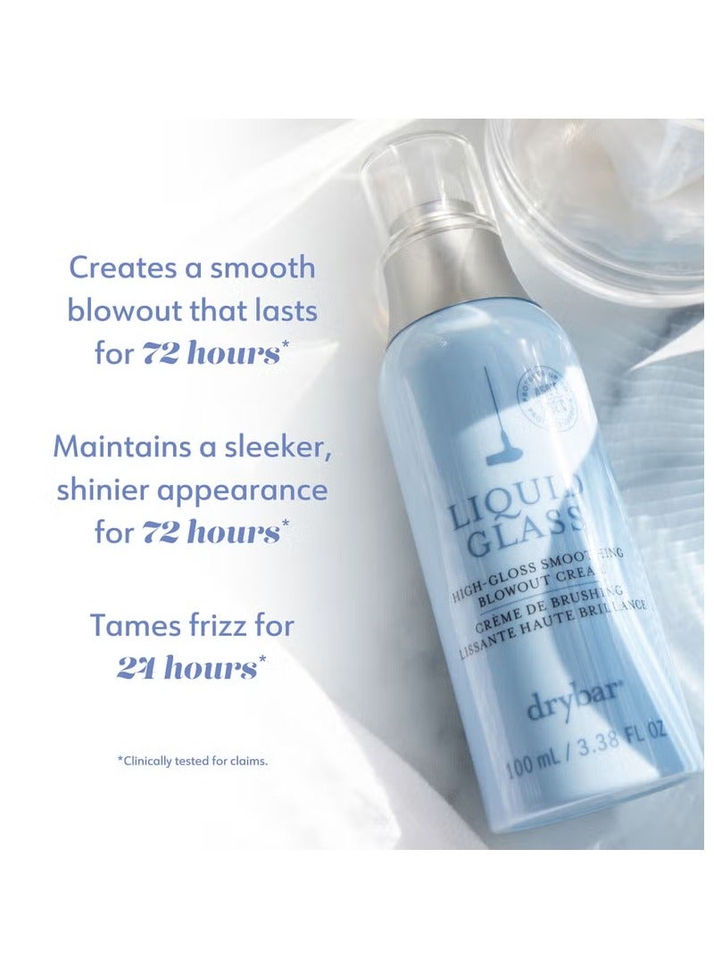 Drybar Liquid Glass High Gloss Smoothing Blowout Cream 100ml - Image 3