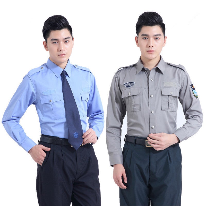 Security Shirt New High Quality Cotton Security Shirt Security Long Sleeve Short Sleeve Shirt Summer Security Clothing Manufacturers - Image 5