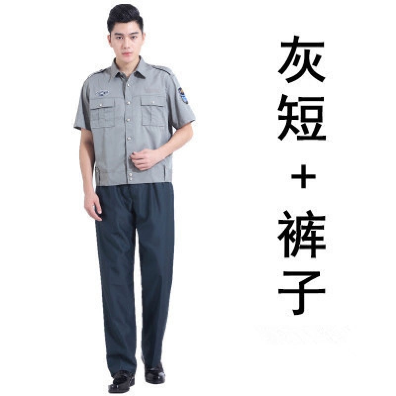 Security Shirt New High Quality Cotton Security Shirt Security Long Sleeve Short Sleeve Shirt Summer Security Clothing Manufacturers - Image 1