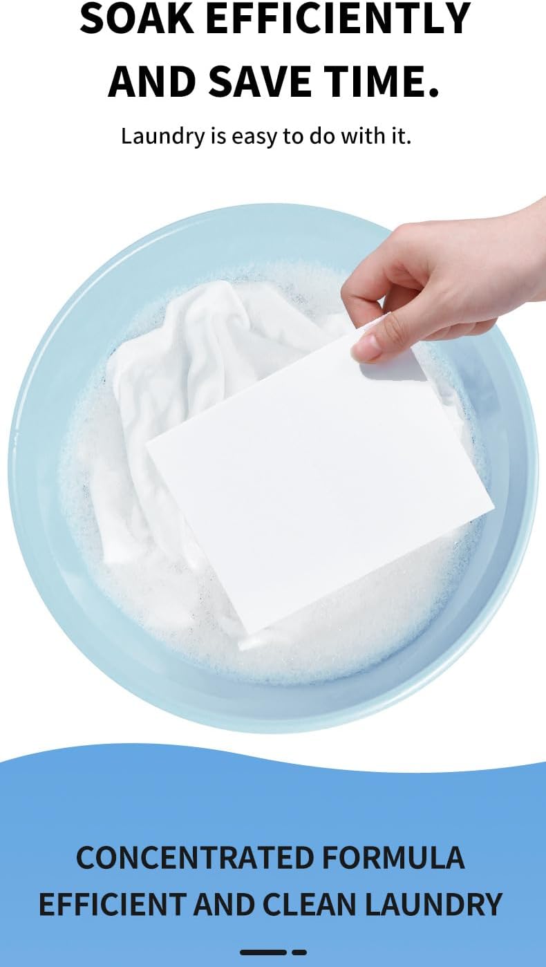 KASTWAVE Spring Florals Laundry Detergent Sheets with Natural Enzymes (BIO), Biodegradable All-in-One Washing Sheets, Suitable for All Washing Types, 20 Washes (or 40 Small Loads) - Image 4