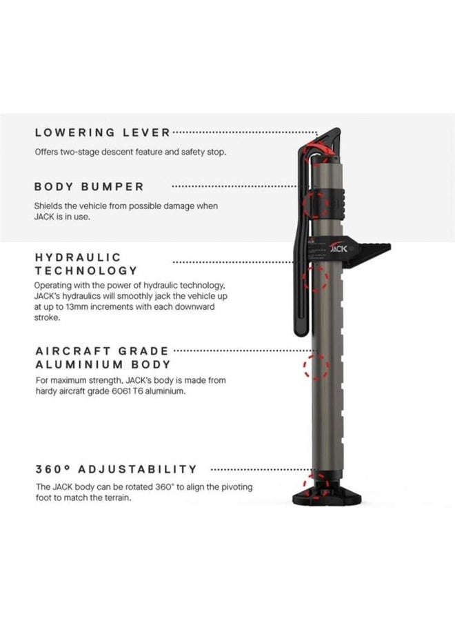 ARB Jack 1060001 48" Powerful Hydraulic Lift Recovery Jack - Image 2