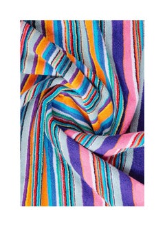 سيجنولا فوطتان للشاطئ من Signoola مقاس 55 × 150 سم، متعدد الألوان، خطوط موف، 100% قطن.  - Image 3