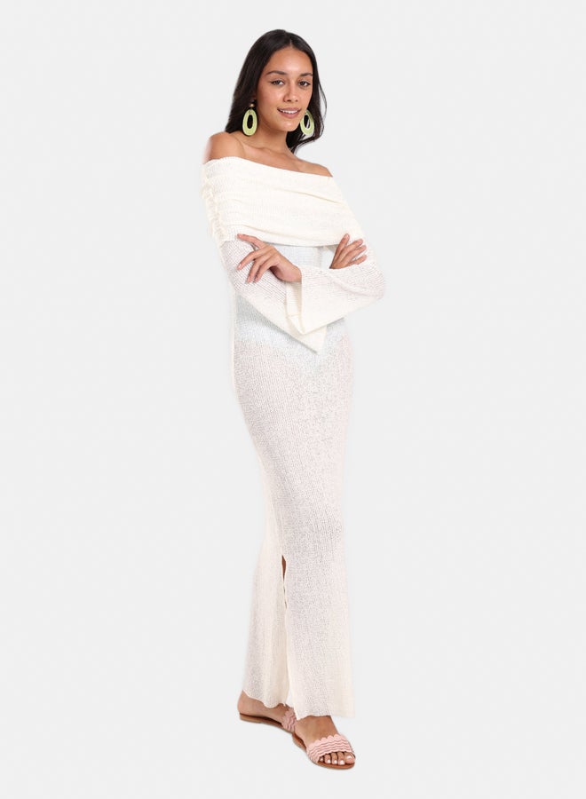 Carina Off-Shoulder Maxi Beach Dress - Image 5