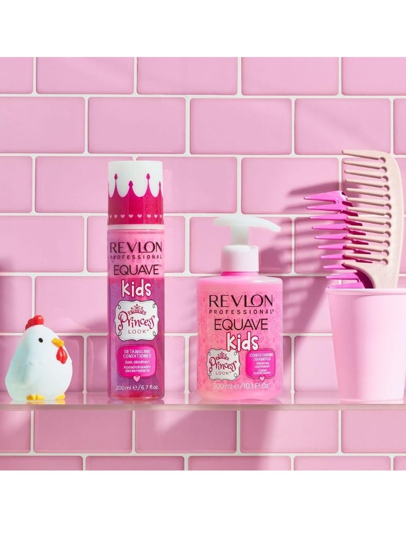 ريفلون شامبو إيكوايف الاحترافي لتصفيف شعر الأطفال بإطلالة الأميرة، شامبو لفك تشابك الشعر للأطفال (300 مل) - Image 3