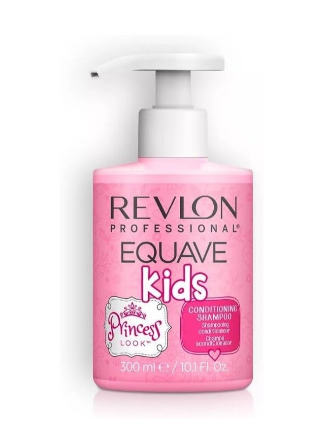 ريفلون شامبو إيكوايف الاحترافي لتصفيف شعر الأطفال بإطلالة الأميرة، شامبو لفك تشابك الشعر للأطفال (300 مل) - Image 1
