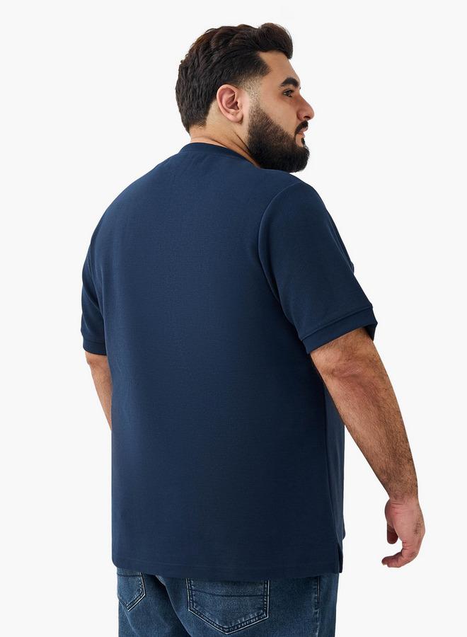 Maxim Men Regular Fit Crew Neck Short Sleeve Newport Beach Print T shirt - Image 3