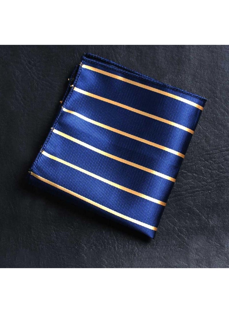 Men's pocket square to complete a formal suit look - high-quality fabric with a modern design - Image 2