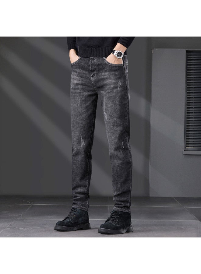 Fapai Men's Jeans Skin-friendly Men's Pants Casual Versatile Stylish Slim-fitting Men's Wear - Image 4