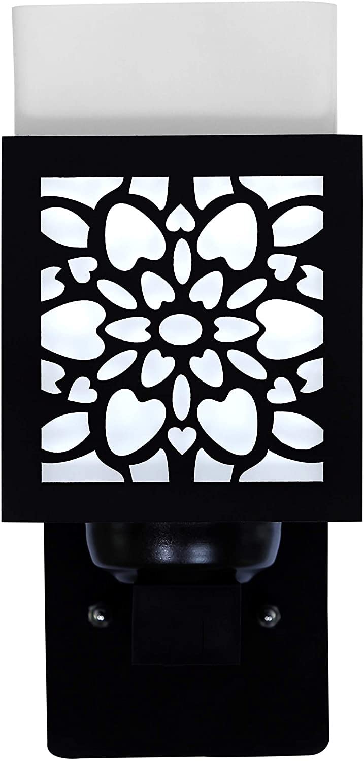 kinis Wall LightWall Lamp to Dcor HomeLiving RoomBedroomOfficeDiningCafeRestaurants Dil Cutting Design Brown Pack of 1 Without Bulb - Image 2