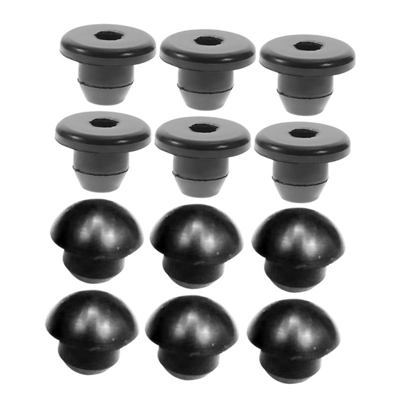 2 Sets Rubber Oil Filler Plugs Sealing Cap Horizontal Jack Plug 20 Pieces Each - Image 3