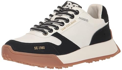 Sam Edelman Layla Sneaker Black/White 8 Medium - Image 3