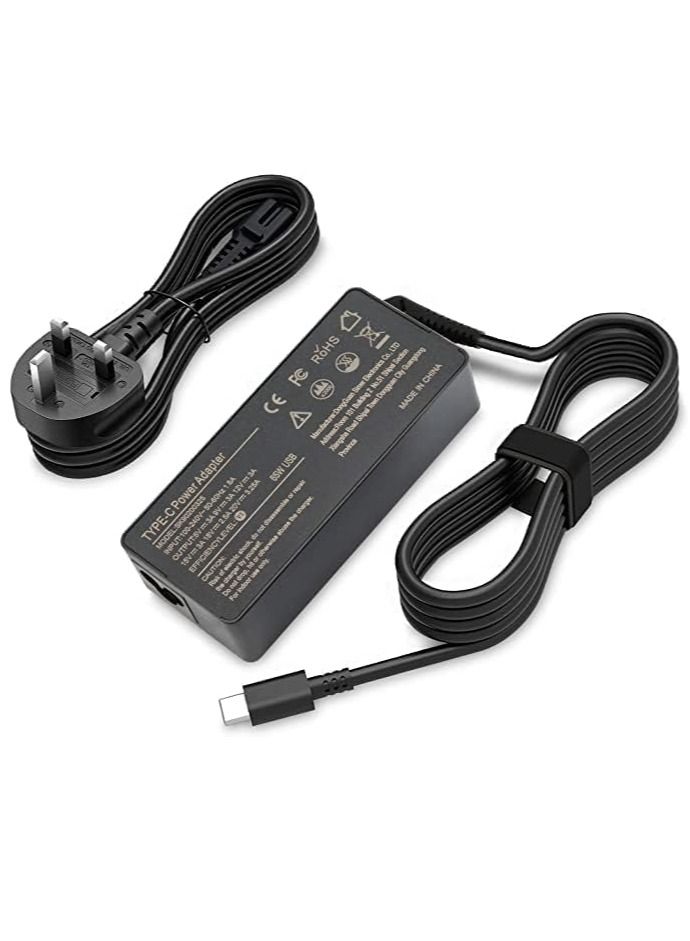 Ntech شاحن لابتوب بديل USB Type-C 65W/45W PD لجهاز DELL XPS 12 XPS 13 9360 9370 9333 Inspiron 14 (7437) Lenovo/ThinkPad X1 Carbon T470S/T480 4X20M26252 4X20M26268 ADLX65YDC2A كابل مزود بالطاقة - Image 5