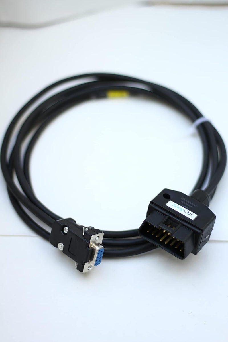 MapOut24 Mahindra OBD Scanner OBD-II Male Cable to DB9 Female Cable SMPL008 - Image 5