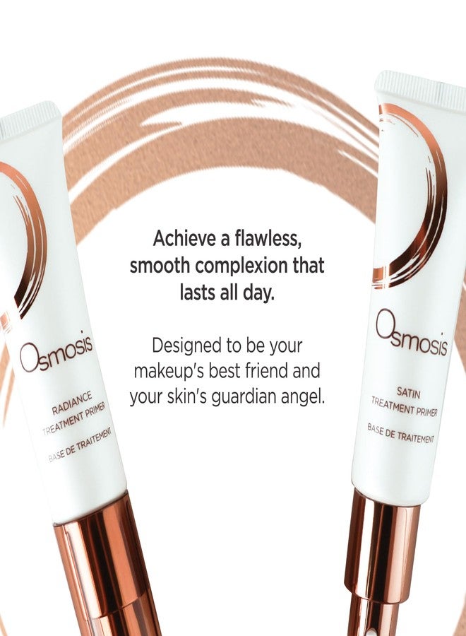 Osmosis Satin Treatment Face Semi-Matte Primer, Makeup Base, Easy to Blend Pore Filling Primer, Oily, Dry & Combination Skin, 1 Fl Oz - Image 3