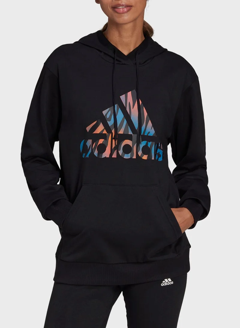 adidas هودي كاجوال